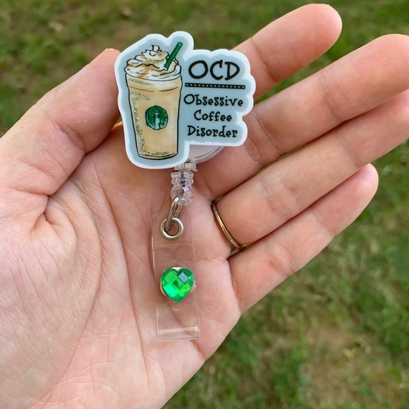 Coffee ☕️ Badge Holder - Picture 5 of 6